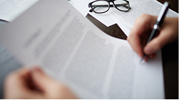 A claims report, representing claims history as a factor.
